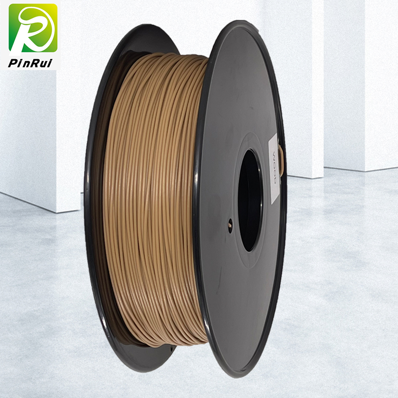 Priontáil Pinrui 3D Printéir 1.75mm Filiméid adhmaid dorcha le haghaidh printéir 3D