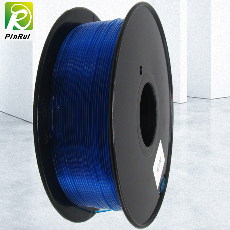 Pinrui 3D printéir 1.75mmpetg filiméid dath gorm le haghaidh printéir 3D